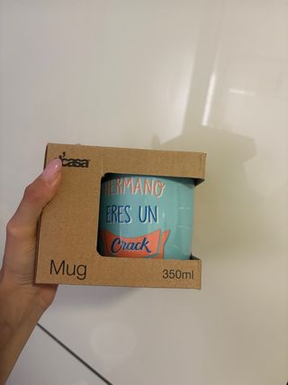 Taza Hermano eres un crack D’Casa 350ml