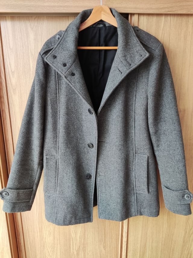 Chaquetón chico gris