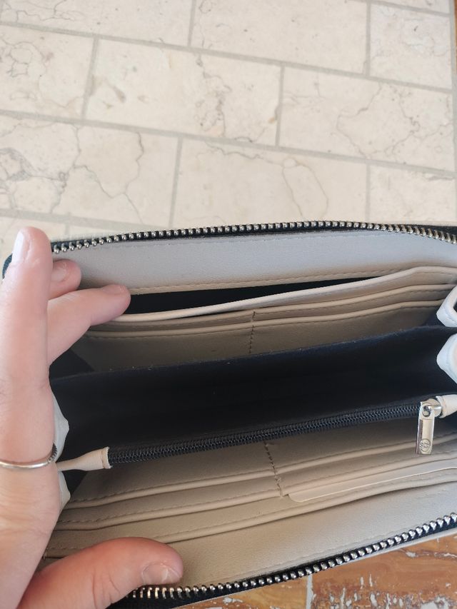 Portafoglio Stradivarius bianco