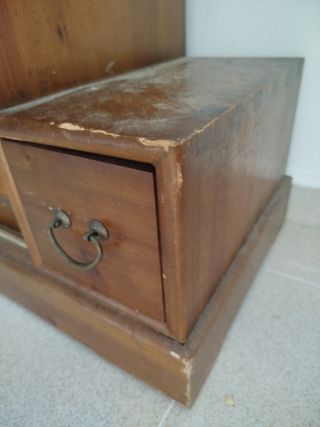 Mueble Escalera Cómoda Madera