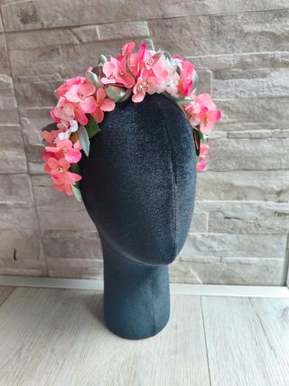 Fascia con fiori Corona copricapo cappello