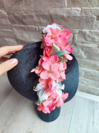Fascia con fiori Corona copricapo cappello