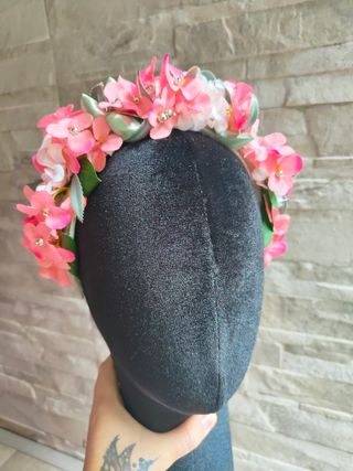 Fascia con fiori Corona copricapo cappello