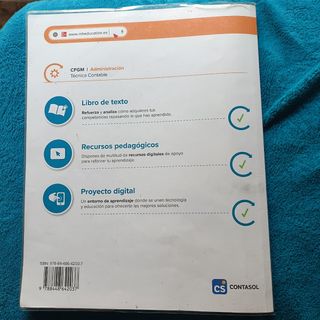  libros de 1 grado medio administración y gestión 