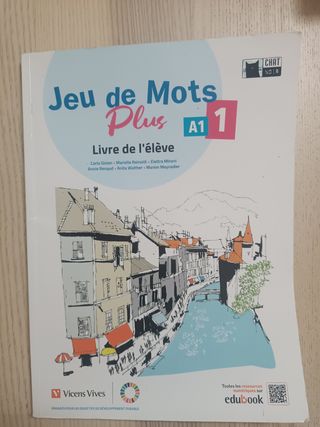 JEU DE MOTS PLUS 1 LIVRE DE L'ELEVE