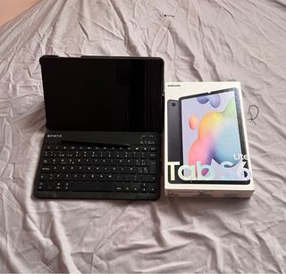 Samsung Tab S6 Lite Negra + Teclado