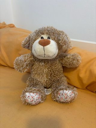 Peluche de perro para bebé