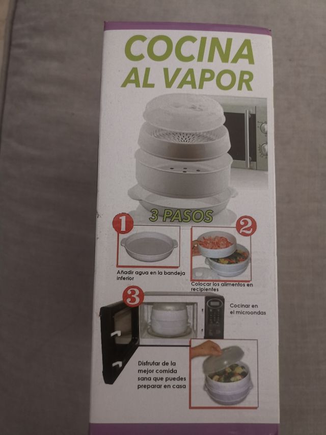 Cocina al Vapor para Microondas BM Houseware