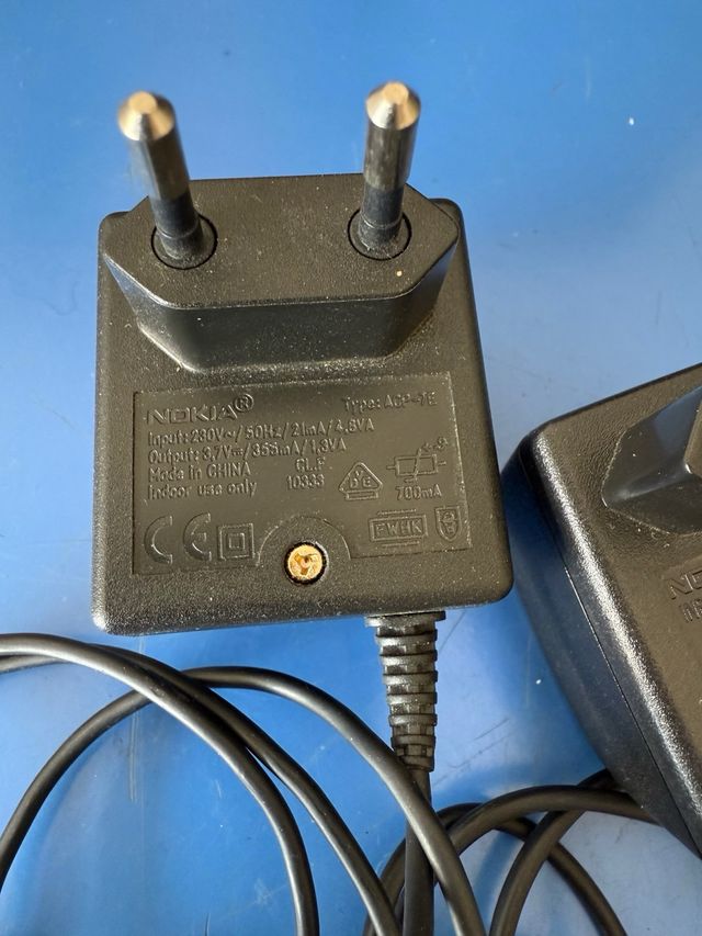 Cargadores Nokia (2 unidades)