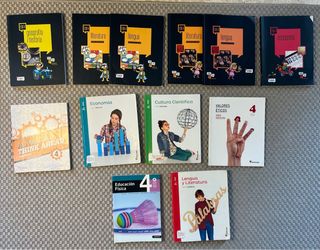 Libros 4ESO: Historia, Lengua, Valenciano,