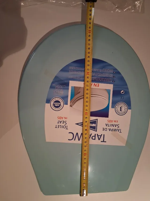 Tapa WC Hipercor Azul ABS