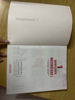 Matemáticas 1º bachillerato