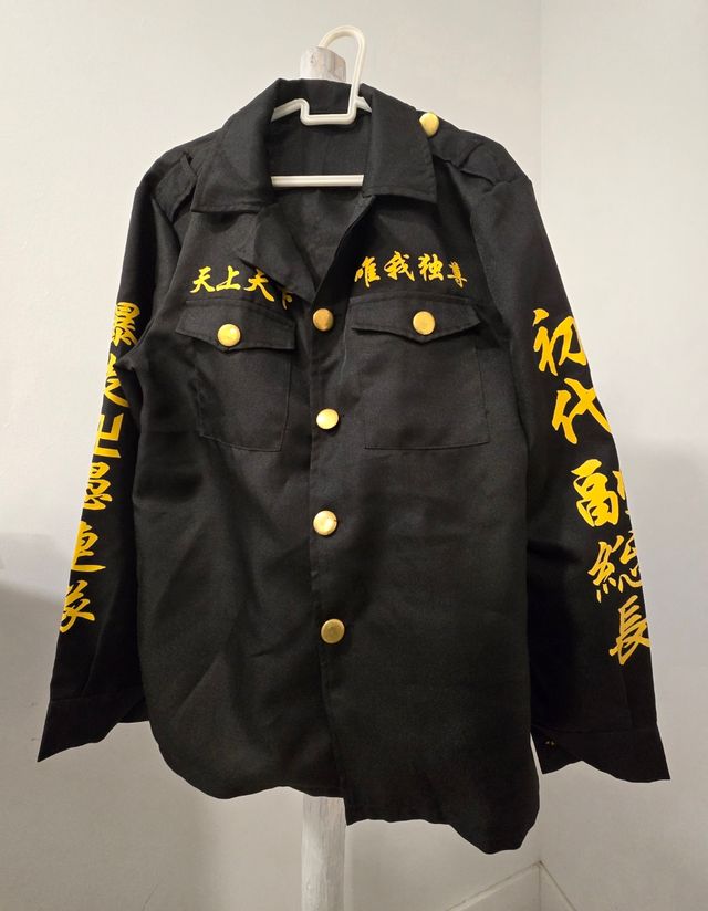 Disfraz Anime Tokyo Revengers Negro/Dorado