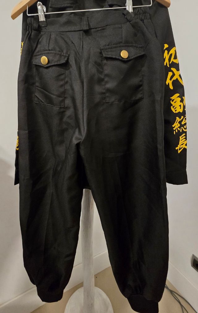 Disfraz Anime Tokyo Revengers Negro/Dorado