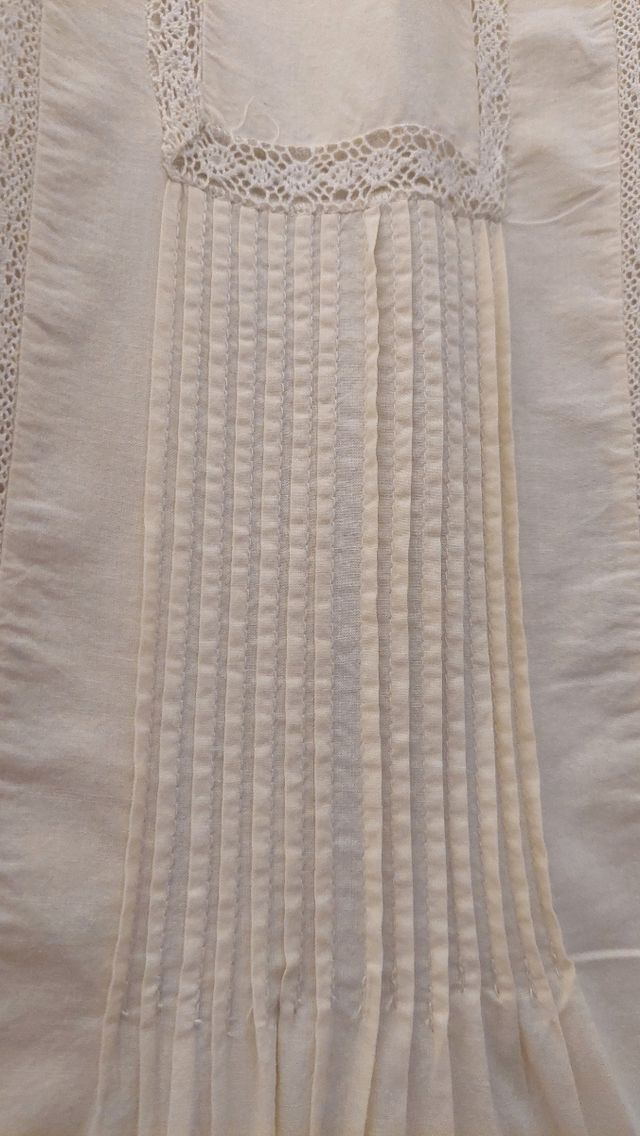 Blusa Zara Manga Abombada con Bordados Amarilla