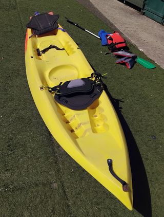 Kayak autovaciable 2+1 plazas