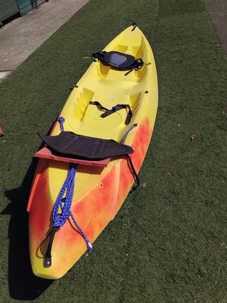 Kayak autovaciable 2+1 plazas