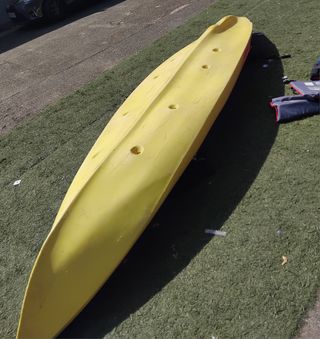 Kayak autovaciable 2+1 plazas