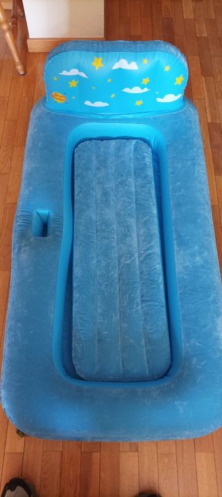 Colchoneta infantil azul