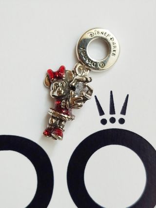 Charm Minnie Disney Plata con Circonita