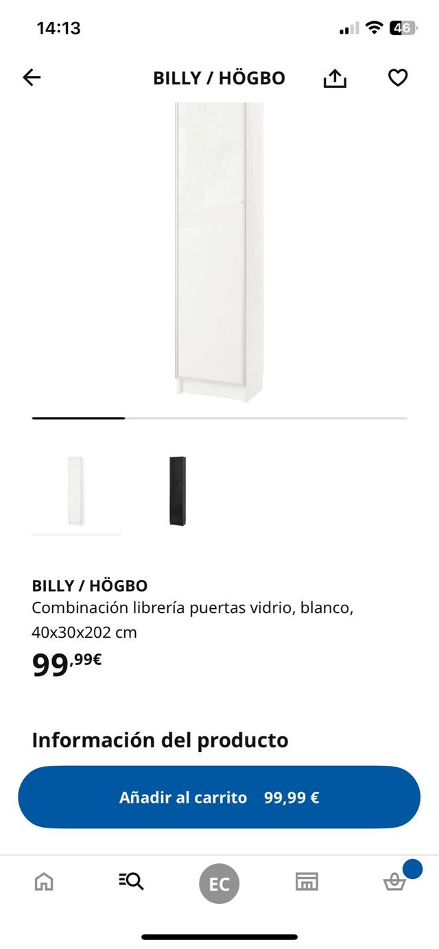 3 Librerías BILLY/ HöGBO con LED y altillo