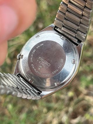 Reloj Seiko 5 Automático Vintage Blanco