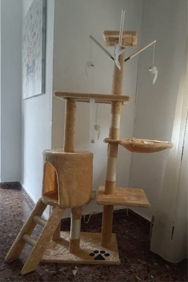 Rascador Gatos Beige