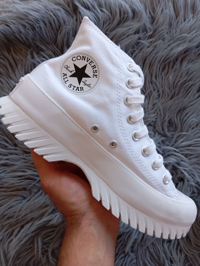 Converse Lugged Bianche