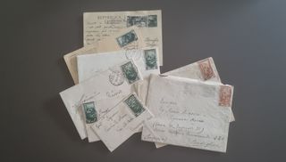 Buste viaggiate dal 1950