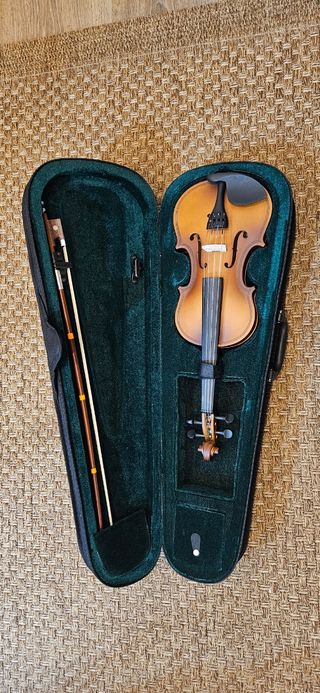 Violín para niños con estuche y arco