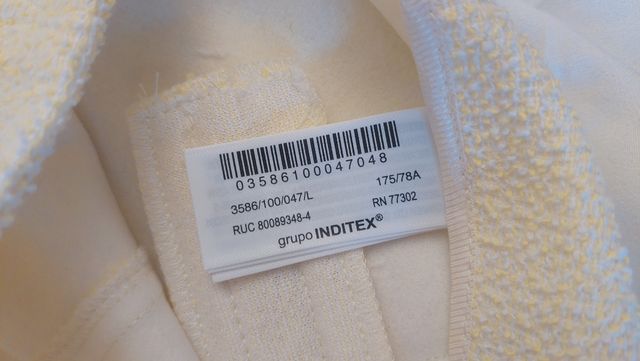 Zara Pantalón Corto Tweed Talla L