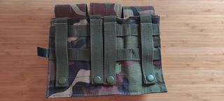 Triple Pouch Woodland MFH Airsoft molle