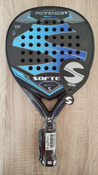 Pala de pádel Softee Potenza Rainbow Blue