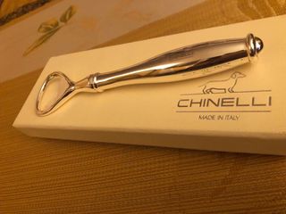 Apribottiglie Chinelli Silver Plated