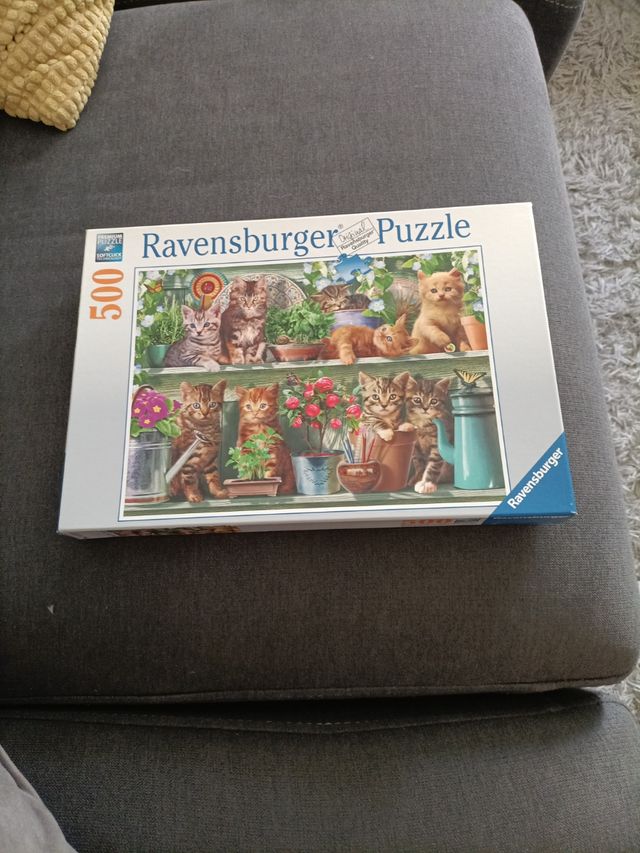 Puzzle Ravensburger Gatitos 500 Piezas