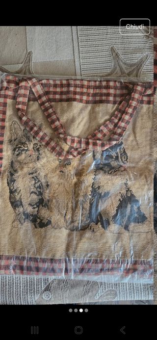 Borsa shopper gatti arazzo