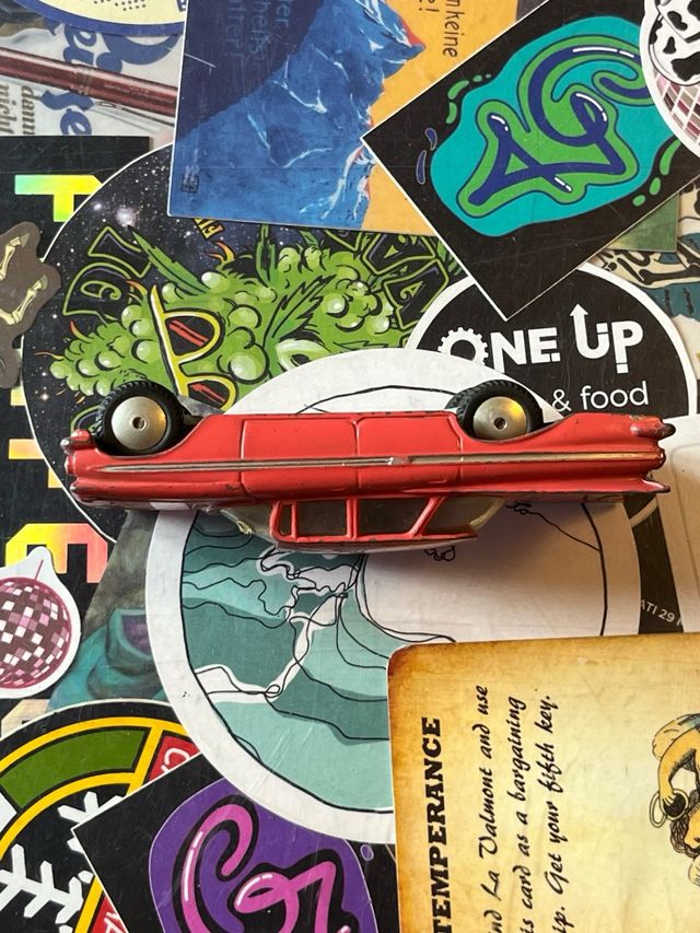 Corgi 220 Chevrolet Impala Rosso