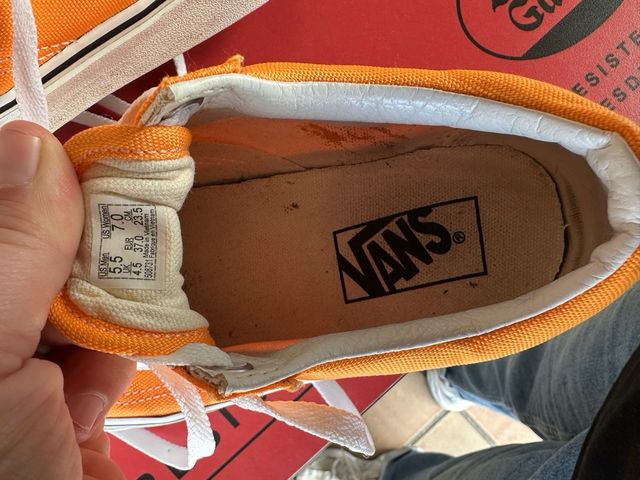 Zapatillas Vans Old Skool Naranjas