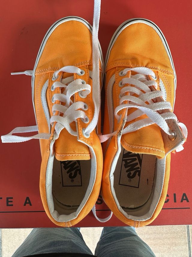 Zapatillas Vans Old Skool Naranjas