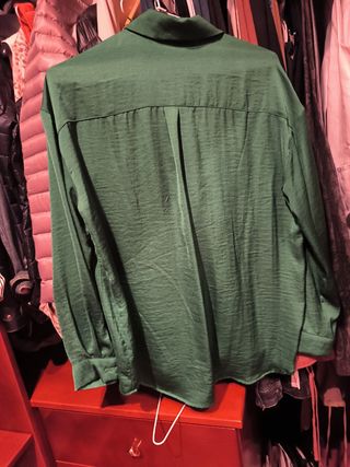 Camisa verde de señora