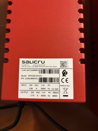 SAI Salicru SOHO+ 850VA