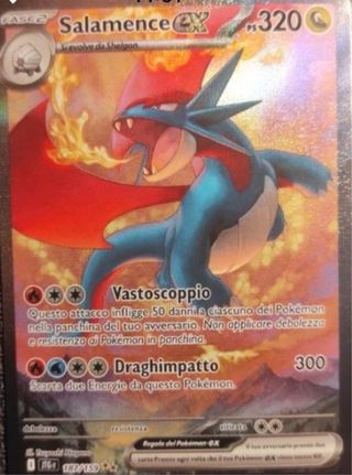 Carta Pokémon Salamence EX 320 HP