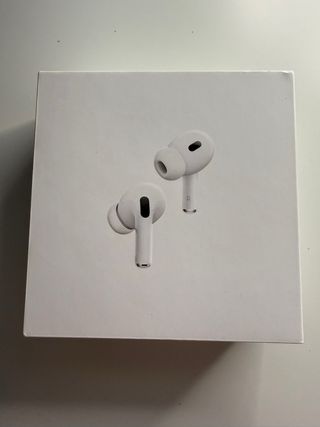 Airpods Pro 2 con caja, cable y garantía.
