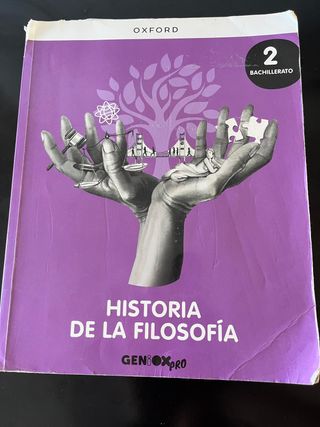 Historia de la Filosofía 2º Bachillerato. Libro...