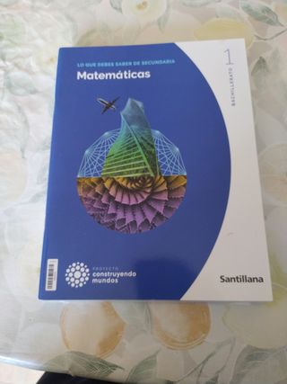 MATEMATICAS I 1BTO CONSTRUYENDO MUNDOS