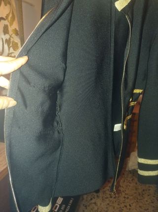 Chaqueta Negra y Dorada Talla S