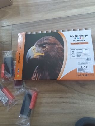 12 Cartucce Stampante Canon CLI551