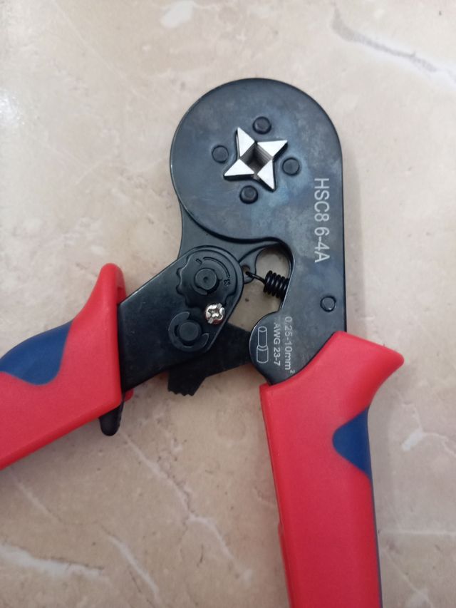 Crimpadora HSC8 6-4A de 0.25 a 10mm2