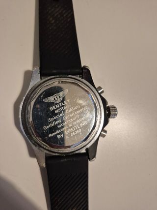Reloj Breitling Bentley Plata