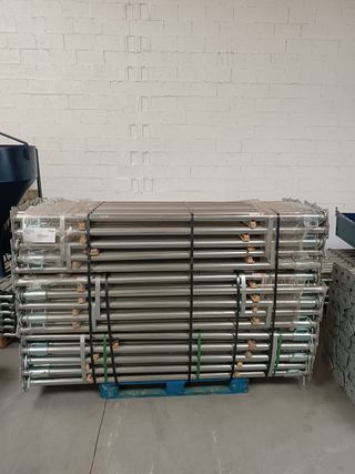 Puntal 5 mts galvanizado abierto NUEVOS